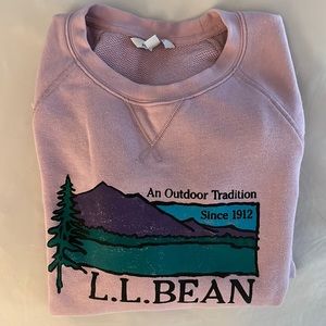 LLBean woman’s sweatshirt
